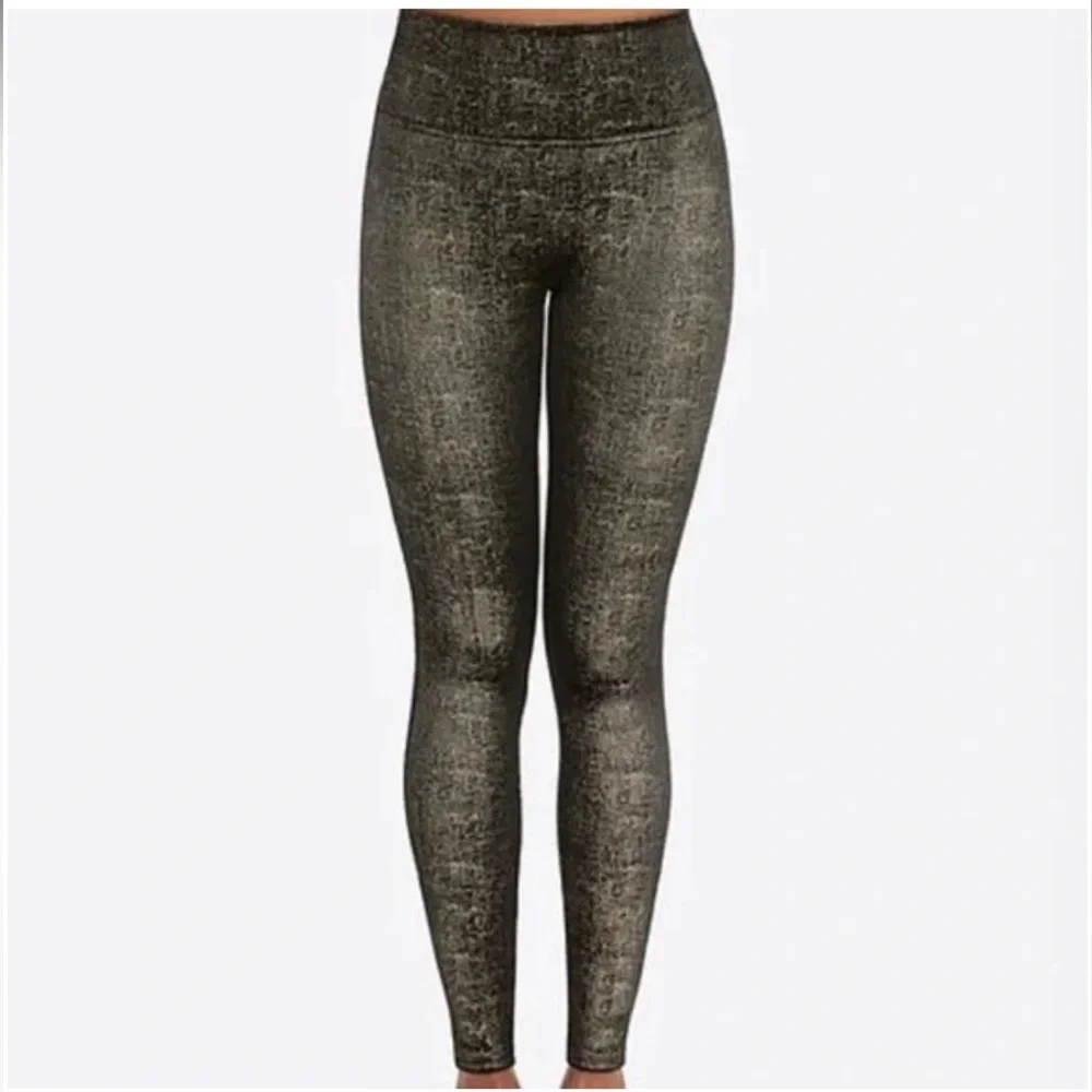 Spanx Velvet Shine Sculpt High Rise Leggings